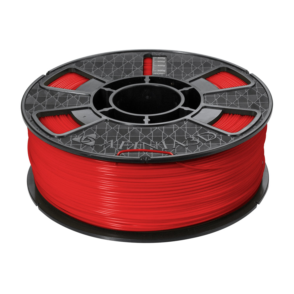 Premium ABS PLUS Filament, 1 kg, Red – Afinia 3D Store
