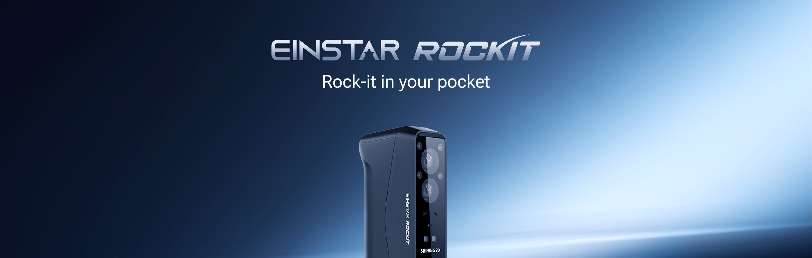 Einstar Rockit Handheld Wireless 3D Scanner – Afinia 3D Store