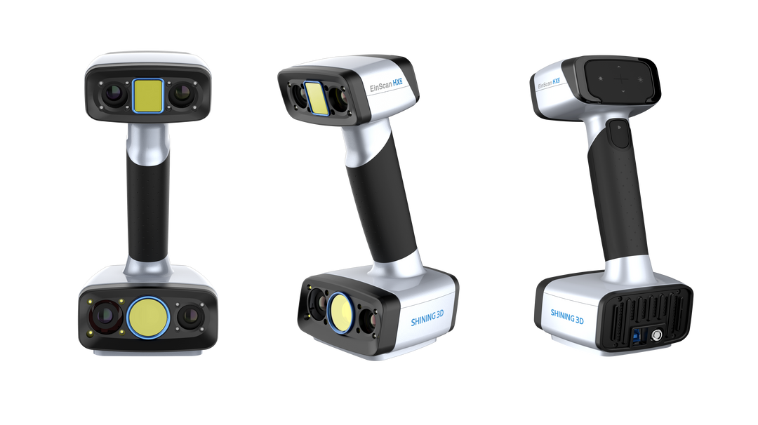 EinScan HX2 Handheld 3D Scanner - Hybrid Blue Laser & LED EinScan HX2 Handheld 3D Scanner - Hybrid Blue Laser & LED