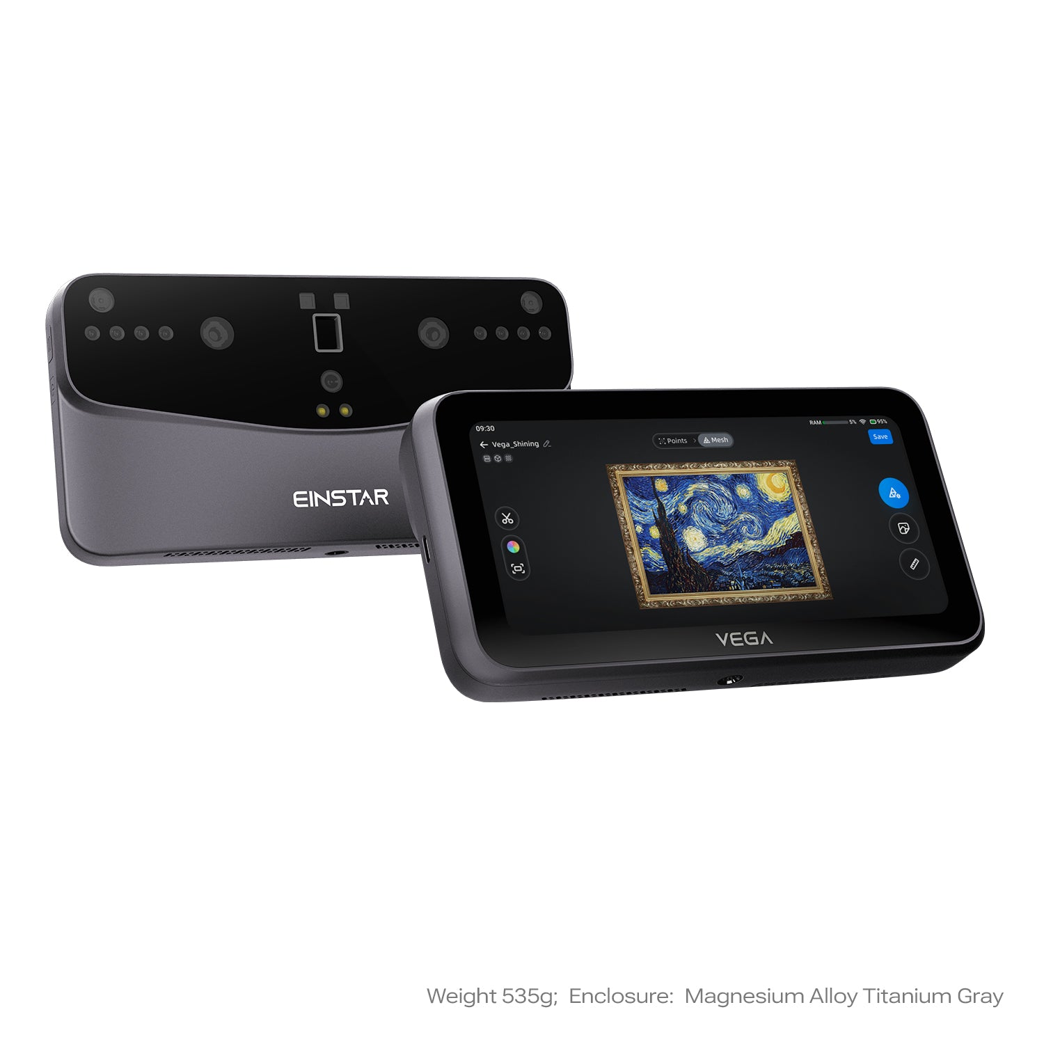 Einstar VEGA Wireless Handheld 3D Scanner – Afinia 3D Store