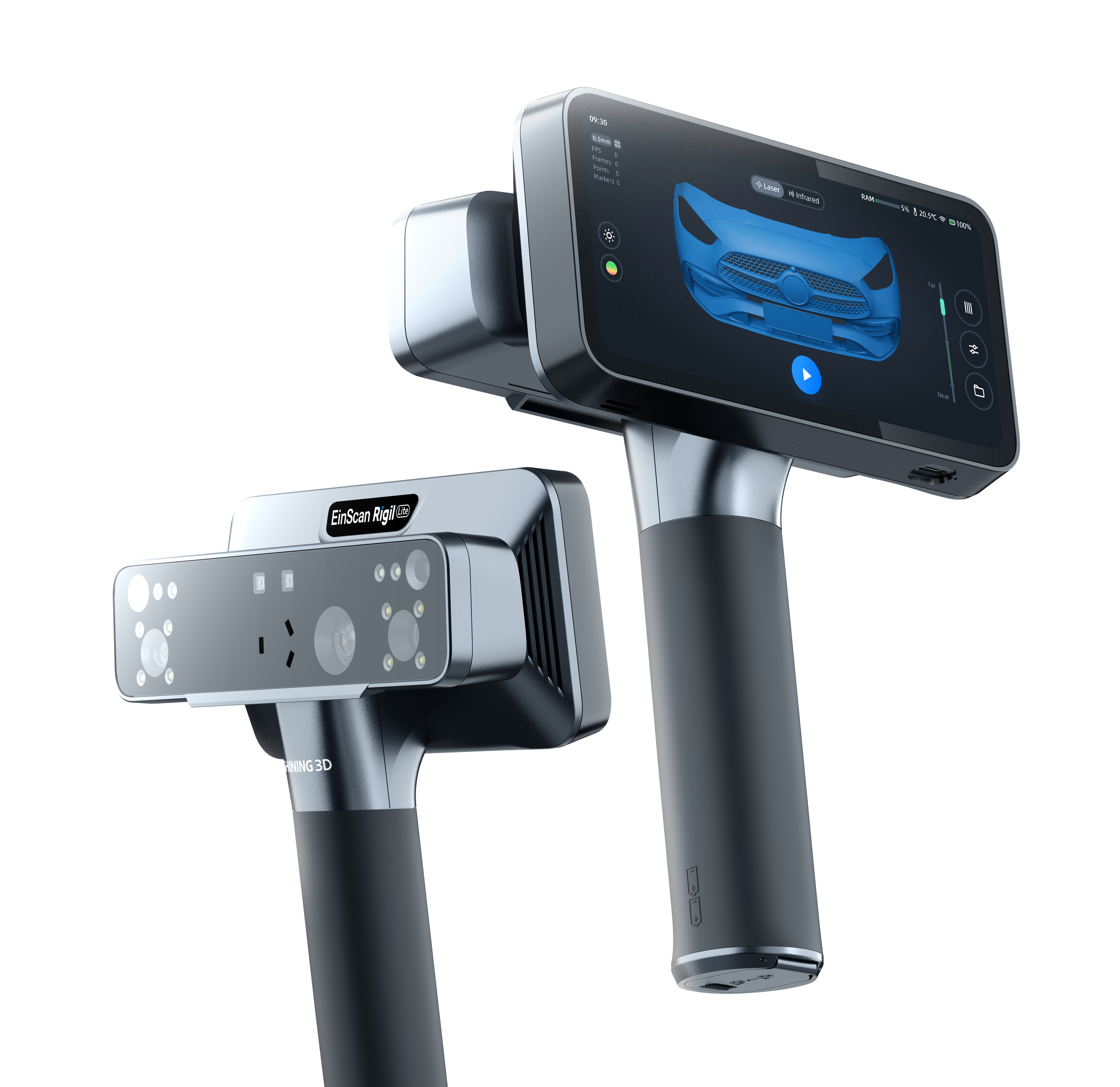 EinScan Rigil Lite Handheld 3D Scanner | Wireless, No PC Required ...
