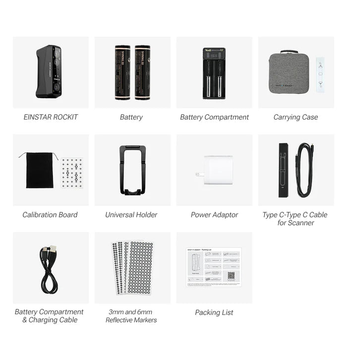 Einstar Rockit Handheld Wireless 3D Scanner