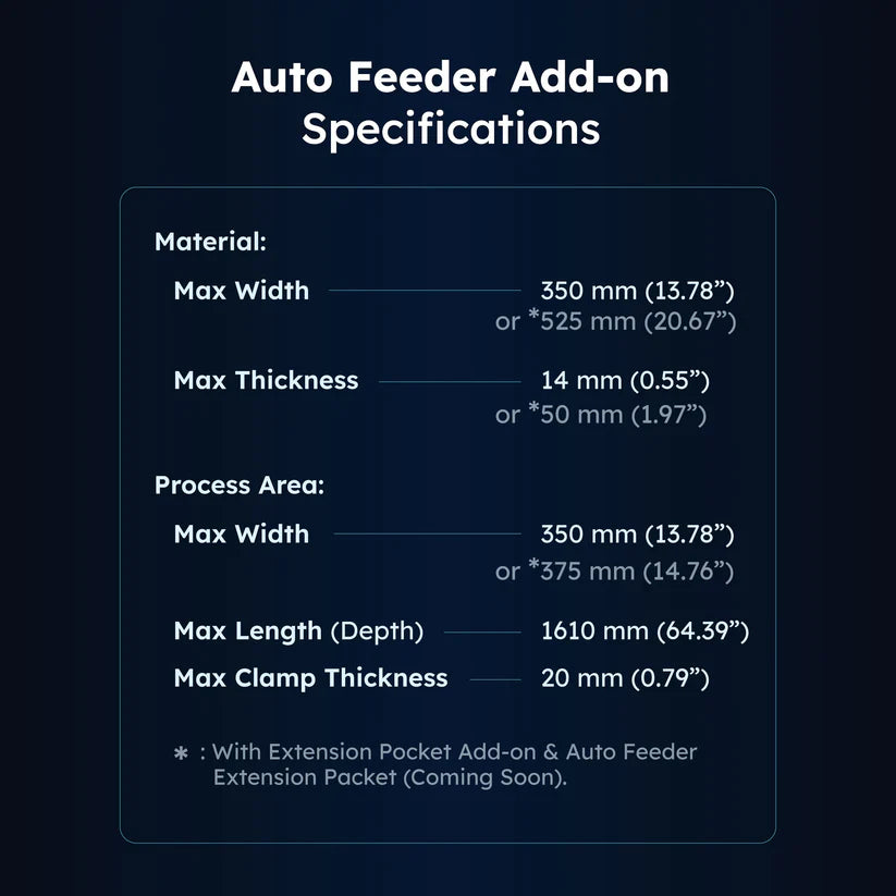 FLUX Beambox II Auto Feeder