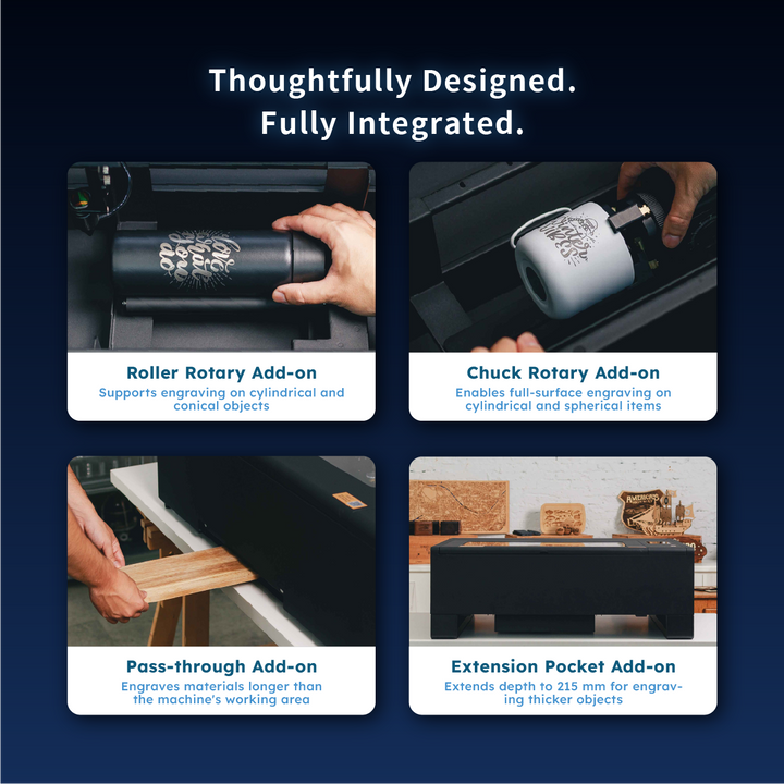 FLUX Beambox II 55W Desktop CO2 Laser Cutter