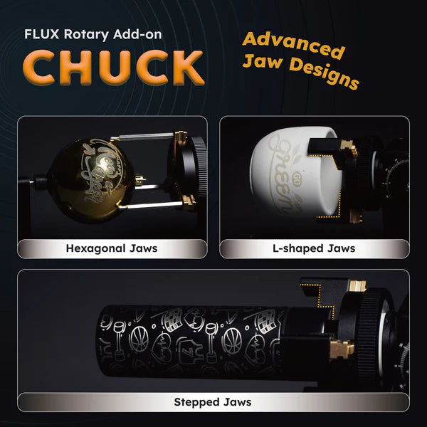 FLUX Beamo Chuck Rotary
