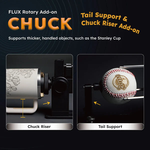 FLUX Beamo Chuck Rotary