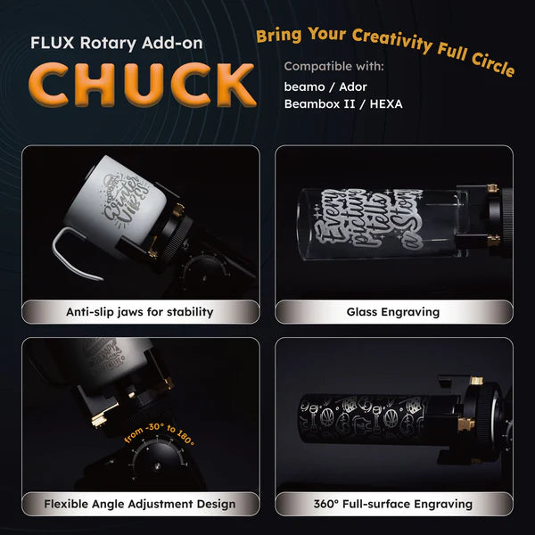 FLUX Beamo Chuck Rotary