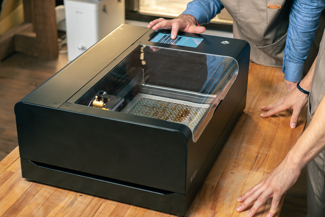 flux beamo touchscreen in action