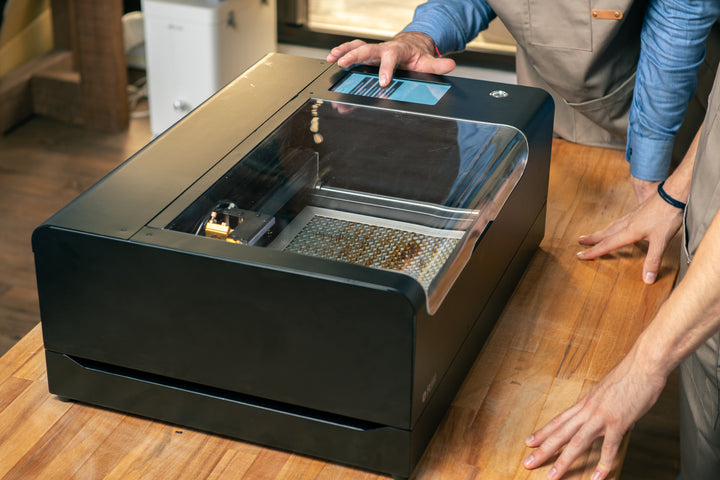 flux beamo touchscreen in action