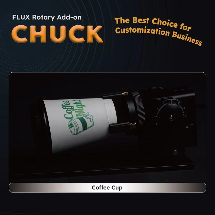 FLUX Beambox II Chuck Rotary