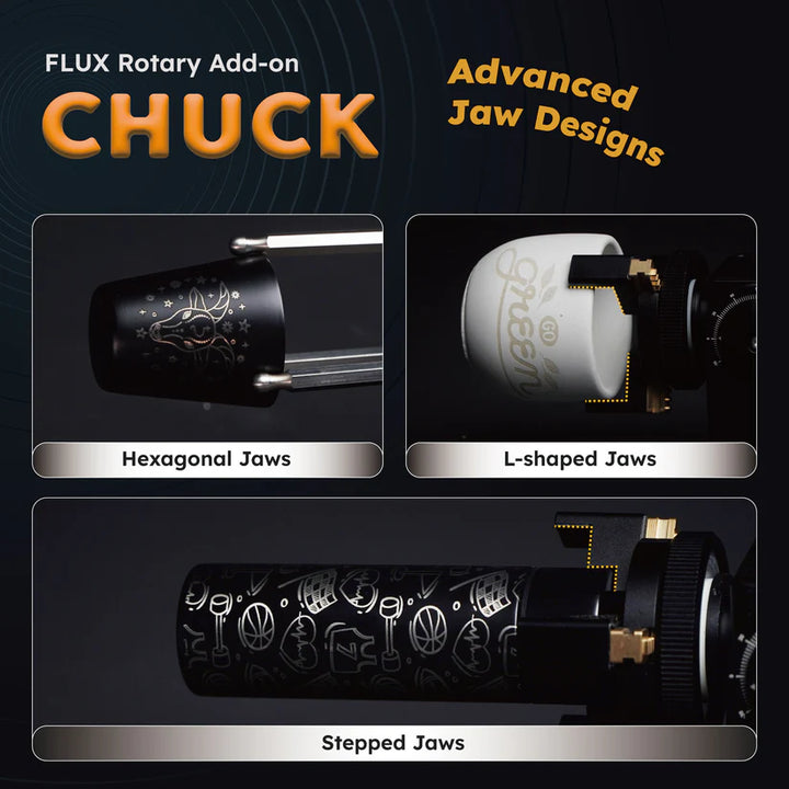 FLUX HEXA Chuck Rotary