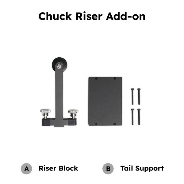 FLUX Rotary Chuck Riser – Afinia 3D Store