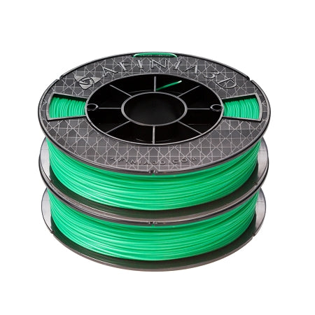 Premium ABS Filament, 2x500g (2-pack), Green