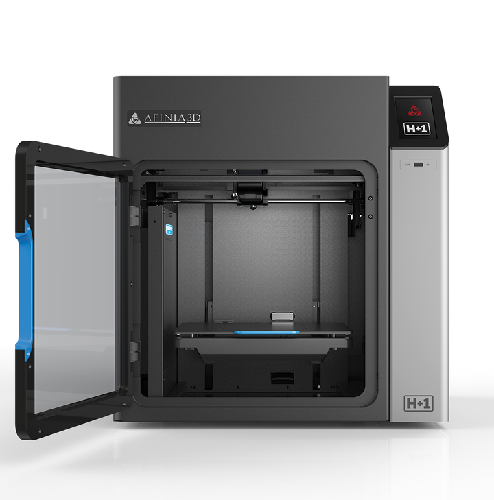 H+1 3D Printer - 10"x8"x8" Build Area, WiFi, Ethernet, USB, & Touchscreen (1-Year Limited Warranty)
