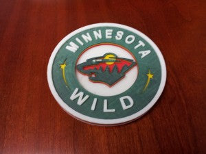 3D Printed Minnesota Wild Logo