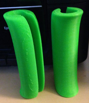 3D-printed bag handle