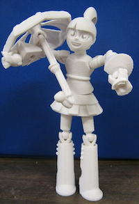 Afinia 3D-printed toy design