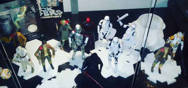 3D-printed Star Wars Diorama